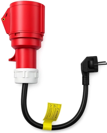 CEE 16A 5P – Schuko 230 V tápegység-adapter EV töltőkhöz