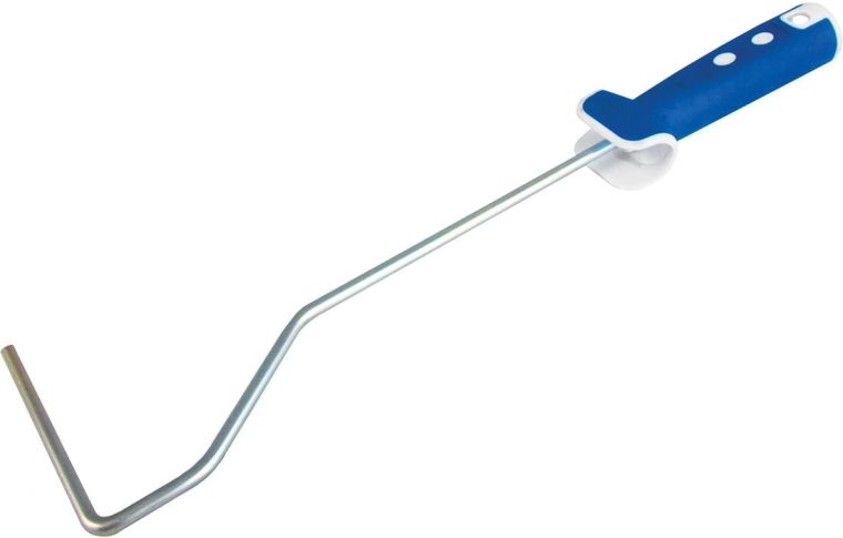 Gumírozott nyél festőhengerhez 100 mm, tü átmérő 6 mm, hossz 390 mm