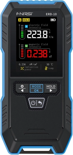 Fnirsi ERD-10 elektromágneses sugárzás detektor 4 az 1-ben