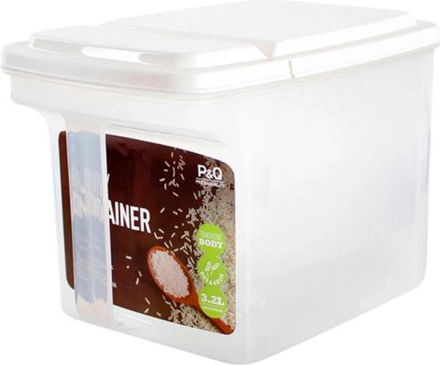 Élelmiszertartó doboz felnyitható adagolófedéllel 3200 ml LOCKnLOCK