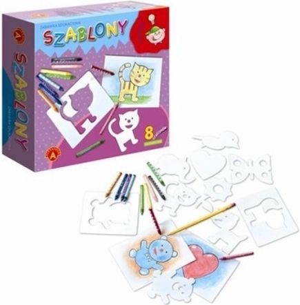 Sablonok kislányoknak – kreatív állat- és figurarajzolás