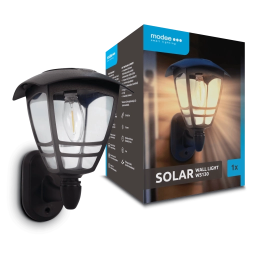 Modee WS130 szolár fali dekoratív LED lámpa