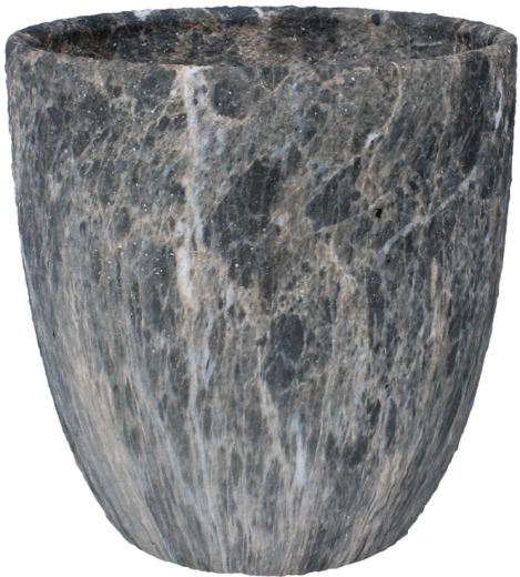 Márványhatású kerámia kaspó 26 × 26 × 27 cm