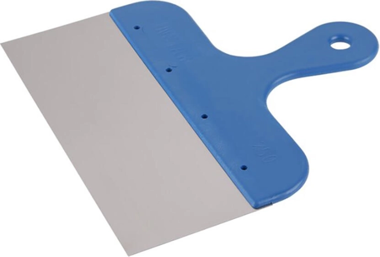 Homlokzati rozsdamentes acél spakli 250 mm