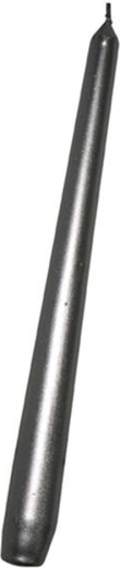 Kúpos gyertya 24,5 cm ezüst