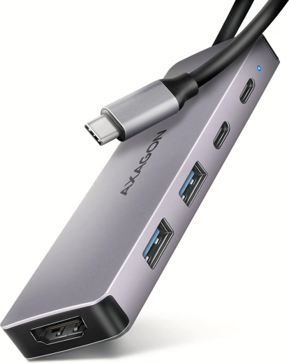 Többportos USB-C hub AXAGON HMC-5H60 5az1-ben
