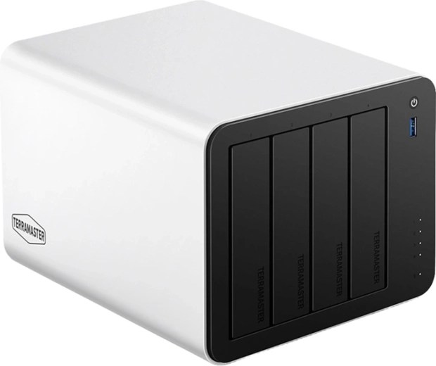 TerraMaster F4-425 Plus NAS szerver, 4 fiókos, Intel N95, 8 GB RAM