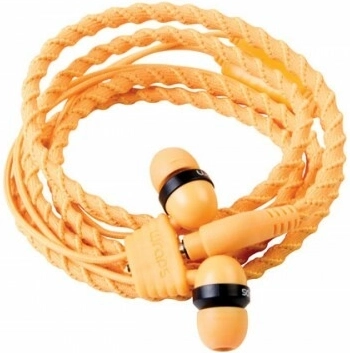 Wraps Talk Sunrise narancssárga fülhallgató mikrofonnal