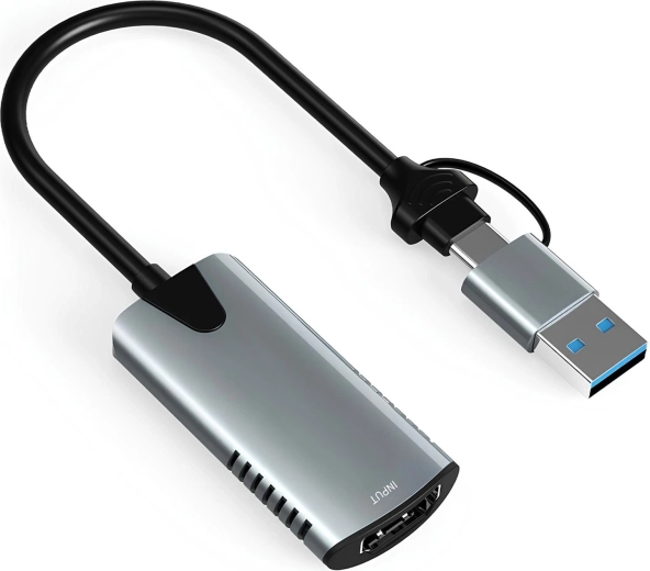 Renew Force 2 az 1-ben HDMI videó- és hangrögzítő kártya (USB-A/USB-C) - 1 db