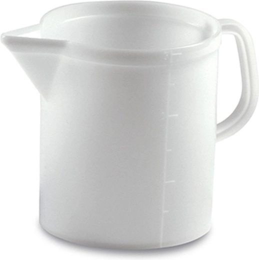 Műanyag mérőkancsó 2 l skálával – fehér