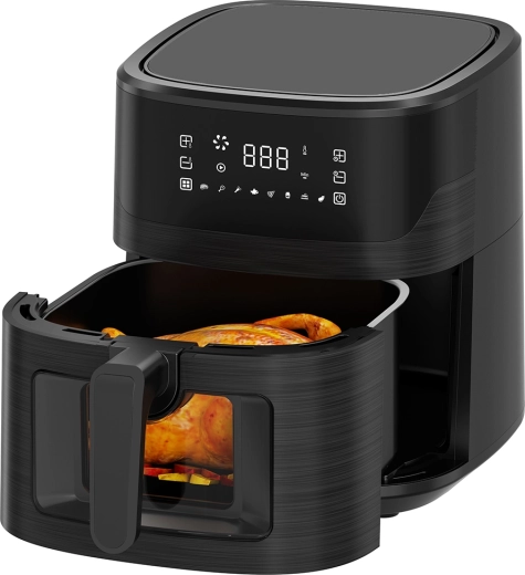 MalTec forrólevegős fritőz 1800 W 7 l