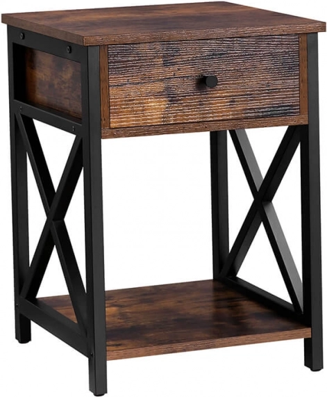 Rusztikus szekrény fiókkal