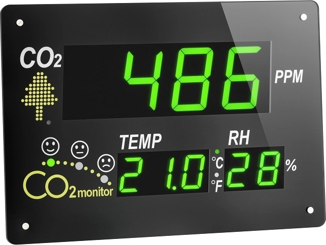 TFA AirCO2ntrol levegőminőség-jelző CO2-, hőmérséklet- és páratartalom-méréssel