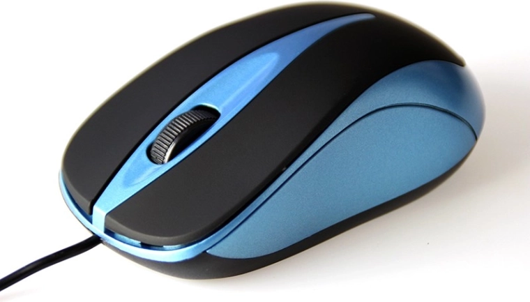 Optikai egér Media-Tech PLANO fekete-kék