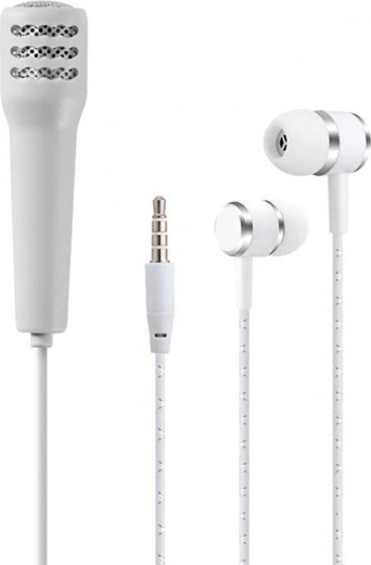 Ag100c mini mikrofon telefonhoz, ezüst