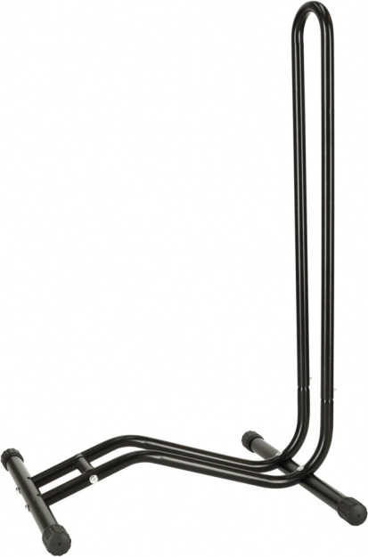 RALLEX szabadon álló fekete fém kerékpártartó állvány