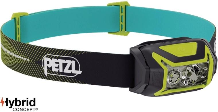 Petzl Actik Core fejlámpa, zöld