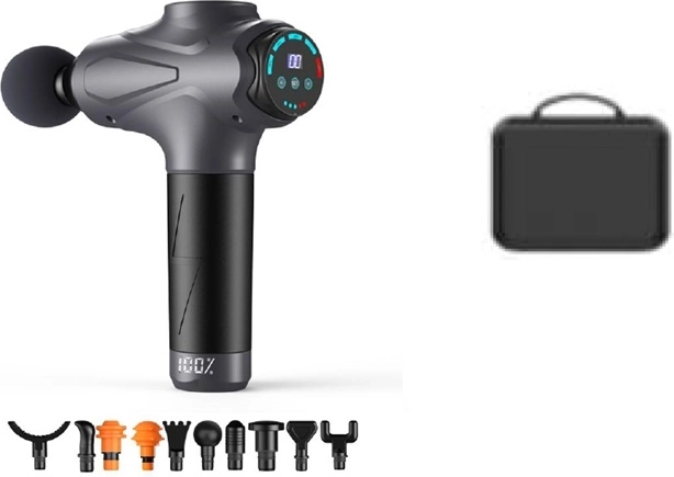 BodyBeat Flex közepes masszázspisztoly – 13 fej