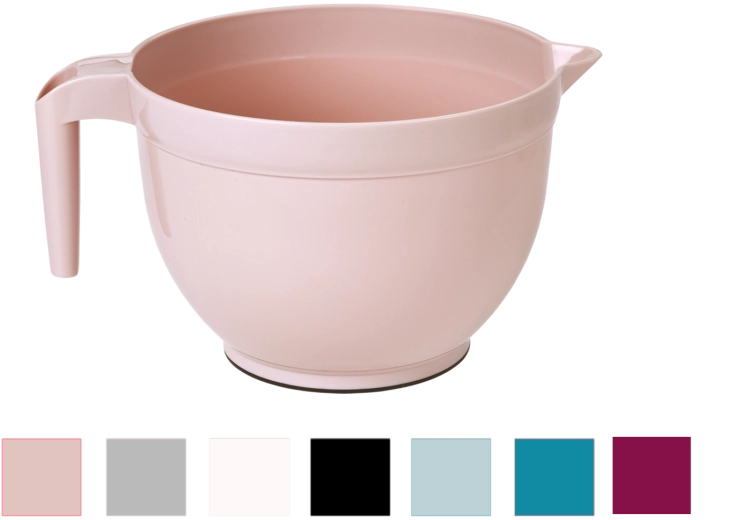 3 l-es konyhai tál fogantyúval és kiöntővel