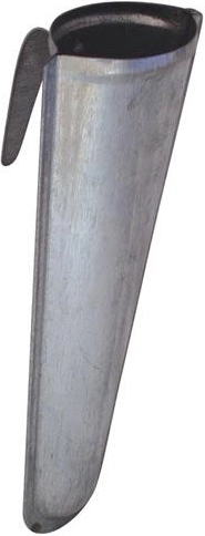 Fém fenőkőtartó tok függesztő kampóval