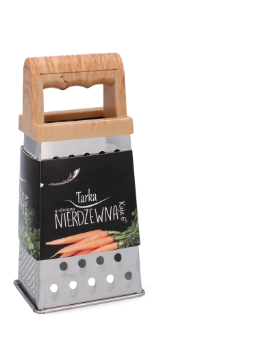 KAJA négylapos rozsdamentes reszelő 18 cm