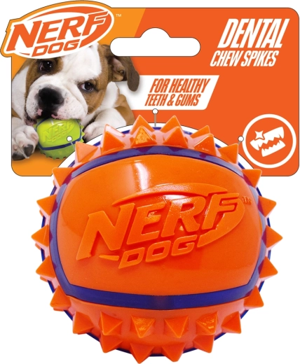 Nerf Dog tüskés labda kutyáknak 9 cm