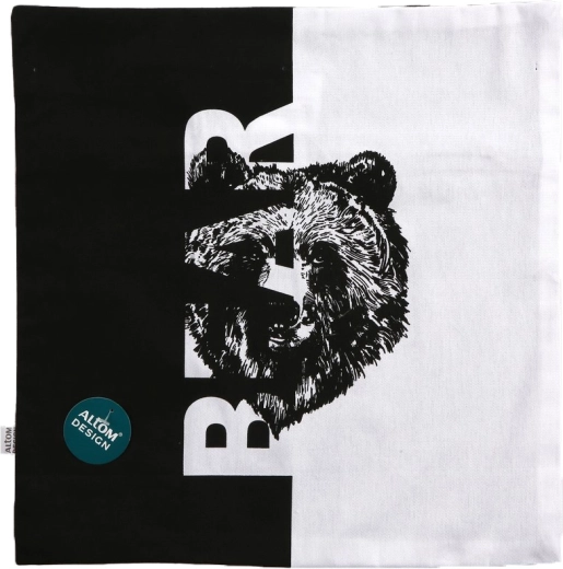 Dekoratív párnahuzat 40 × 40 cm – vadállatok Bear