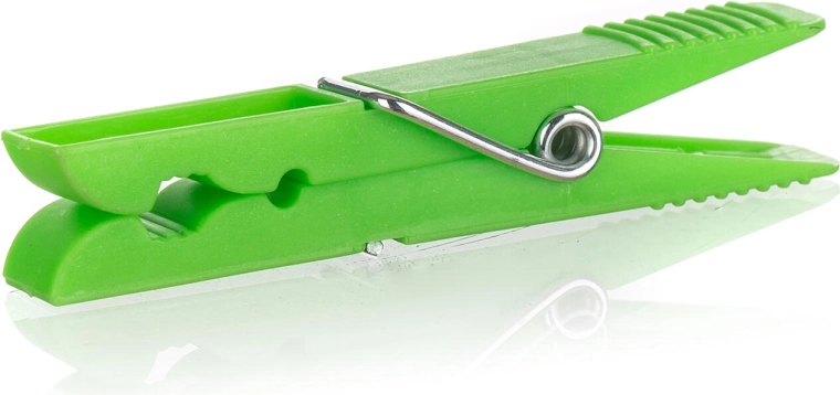 Műanyag ruhacsipeszek ECONOMY, vegyes színek, 36 db