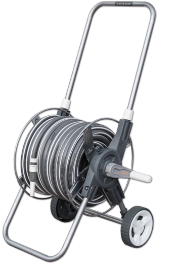 WHITE SILVER PLUS tömlőkocsi készlet 20 m WHITE LINE tömlővel