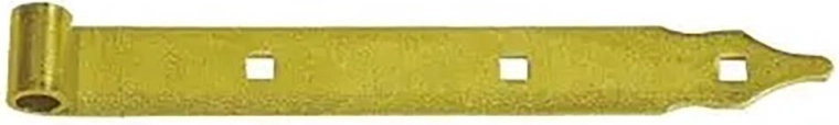Pántzsanér 400 × 35 × 4,0 mm, 13 mm csapszegátmérő, sárga horganyzott