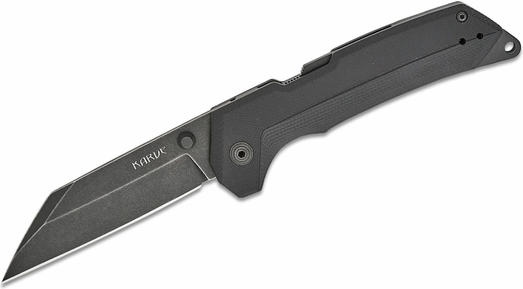 Cold Steel Karve zárókés 9,5 cm, fekete, G10, klip