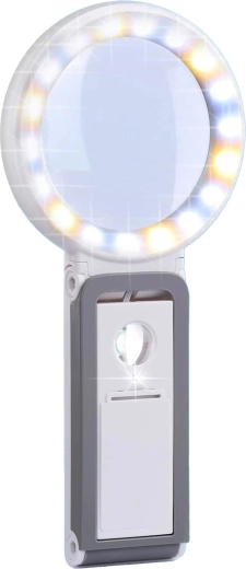 LED nagyító állvánnyal 10×/30×