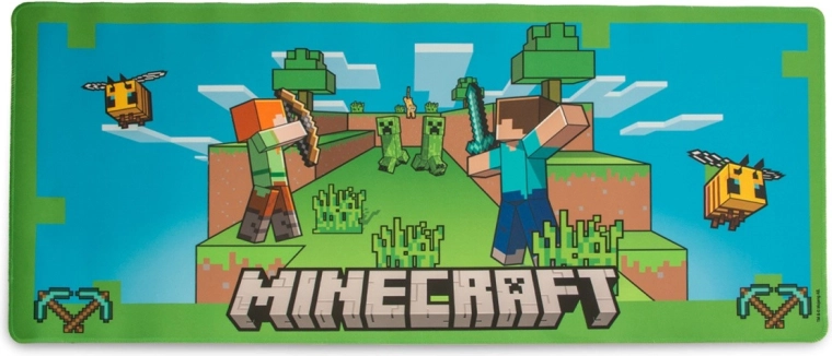 Minecraft egérpad 80 × 35 cm