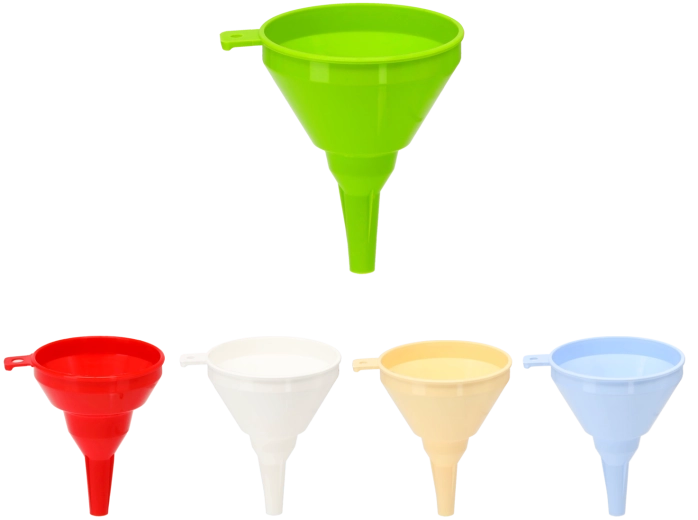 Kis műanyag konyhai tölcsér 8 cm FONENTYNA