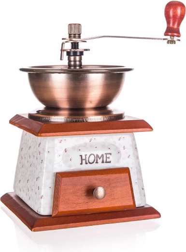 HOME kézi kávédaráló kerámiából és fémből