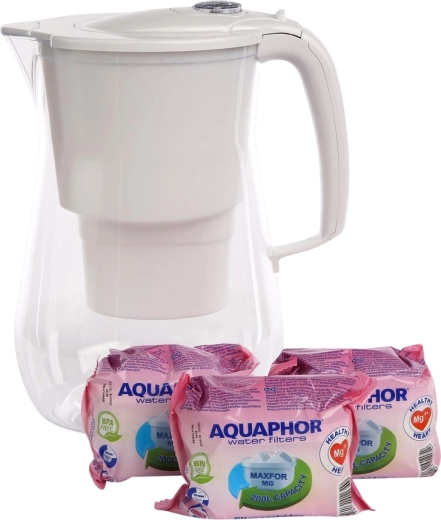Onyx 4,2 l-es fehér vízszűrő kancsó + 3× magnéziumszűrő