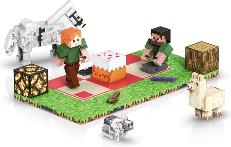 Magnet World 3D mágneses építőjáték Piknik, 44 darabos