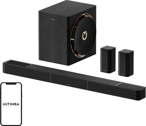 Ultimea Skywave X60 soundbar Dolby Atmos 7.1.4-gyel és mélynyomóval