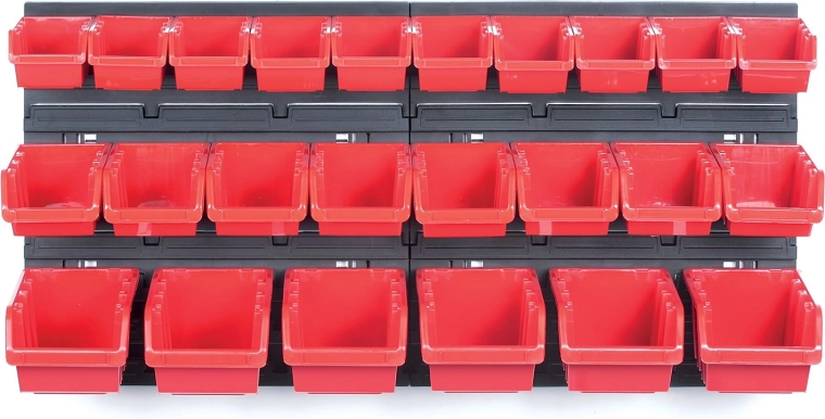 Fali panel 24 szerszámos dobozzal ORDERLINE 800 × 165 × 400 mm