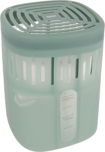 Nedvességelnyelő cserélhető betéttel 450 g, 1 l-es gyűjtőtartály, zöld