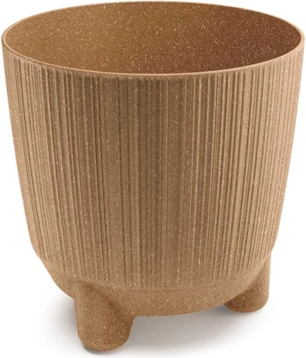 Ryfo N Eco Wood virágtartó 16,8 cm Naturo Eco