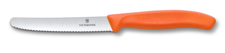 Victorinox Swiss Classic recés paradicsom- és asztali kés 11 cm, narancssárga