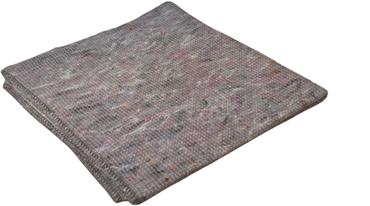 Szürke pamut padlótörlő 60 × 50 cm