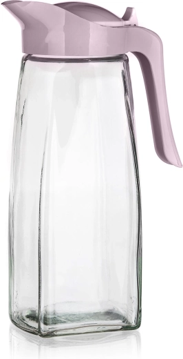 DARA üvegkancsó 1,5 l műanyag tetővel