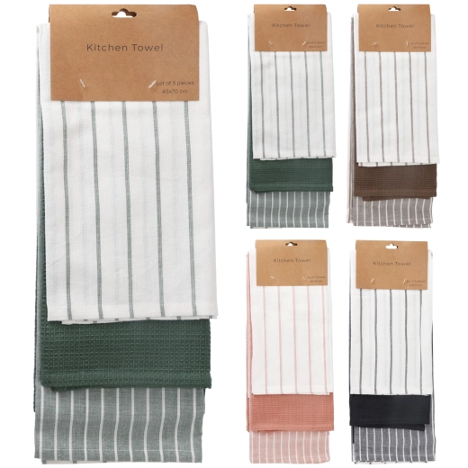 Konyhai pamut konyharuha szett 70 × 45 cm, 3 db