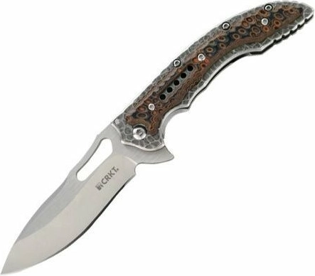 CRKT Fossil Compact Brown zsebkés 8,7 cm