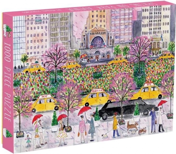 Tavasz a Park Avenue-n puzzle, 1000 darab