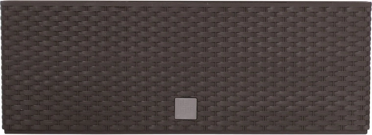 Műrattan láda betéttel 58 cm, umbra