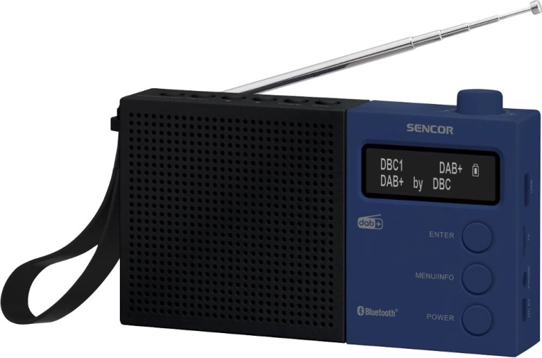 Sencor SRD 7760BB digitális rádió DAB+ funkcióval, Bluetooth-szal és USB-vel