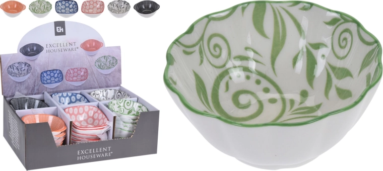 Porcelán előételes tálka 9,5 cm